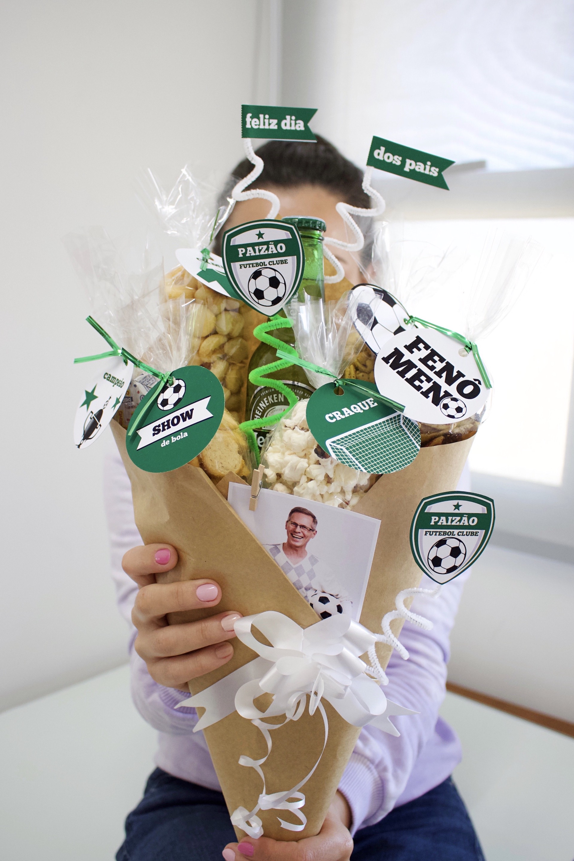 presente buquê personalizado para homens no dia dos pais como fazer