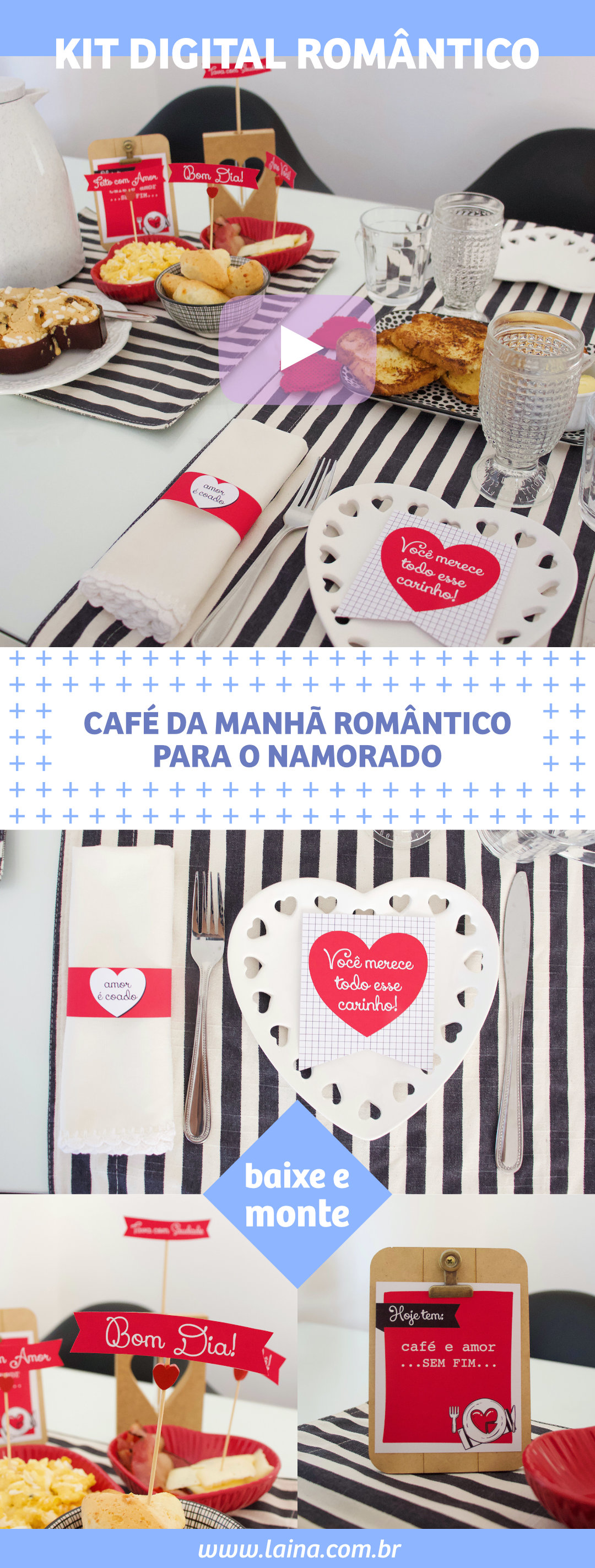 Como preparar Café da Manhã Romântico para o Namorado