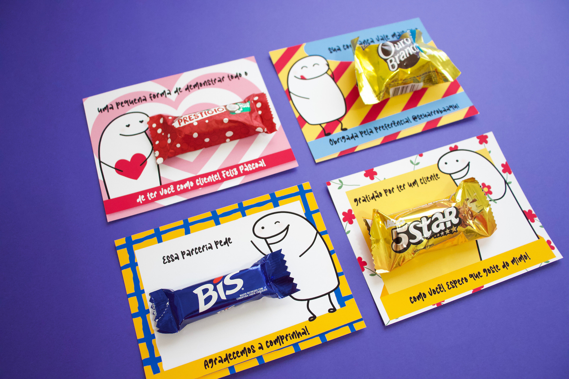 Chocolate BIS personalizado dia dos Namorados + cartão no El