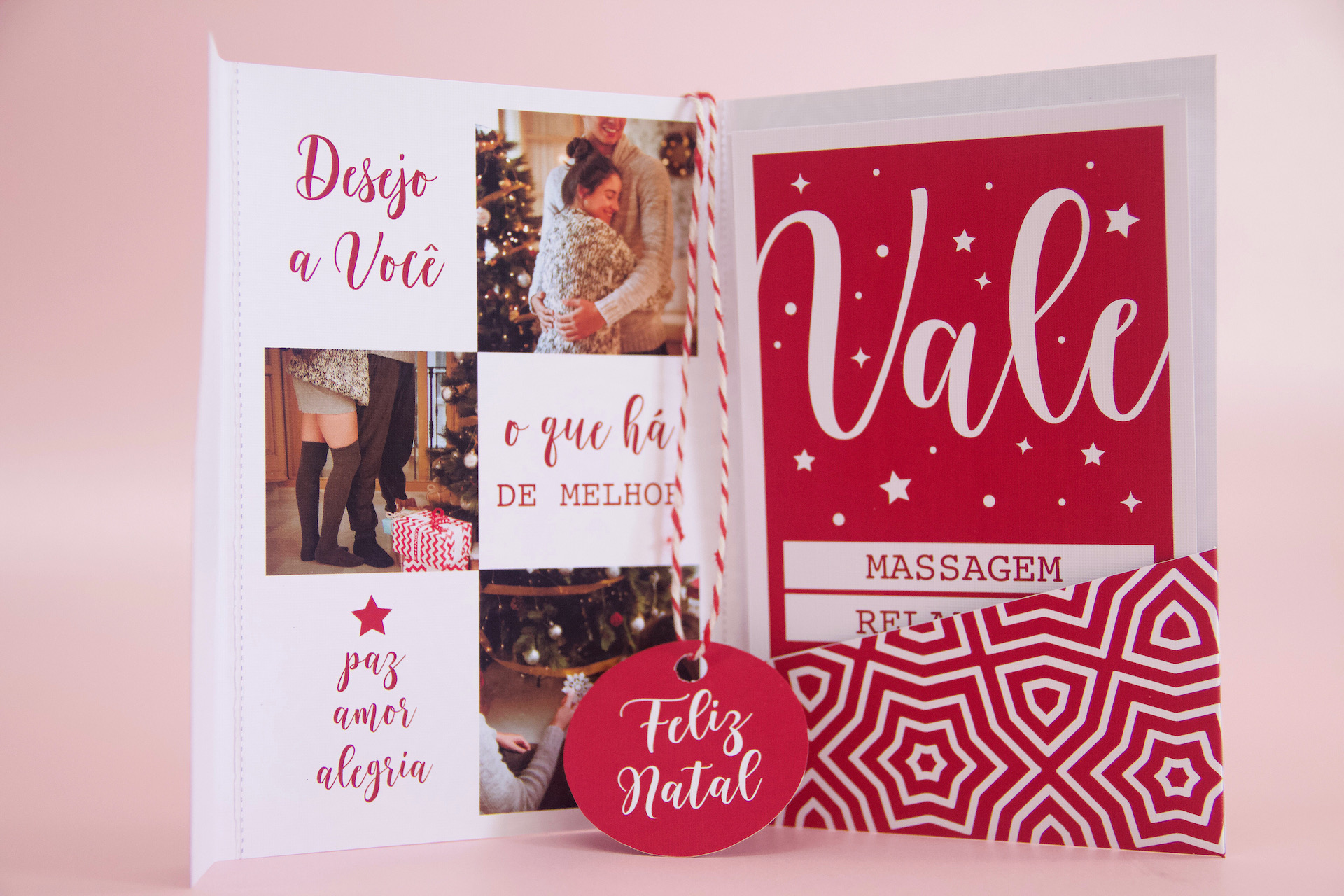 Cartões de Vales Presente Personalizados para Imprimir